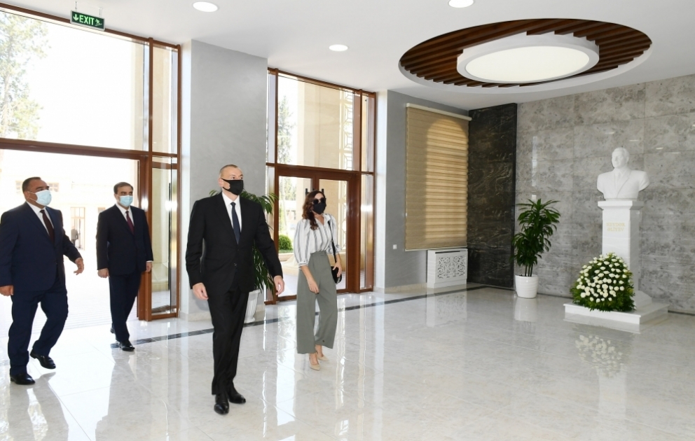 President Ilham Aliyev attended opening of new educational block of Azerbaijan State Agrarian University VIDEO