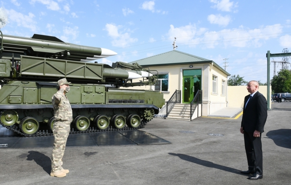 President Ilham Aliyev attended opening of Defense Ministry’s military unit VIDEO