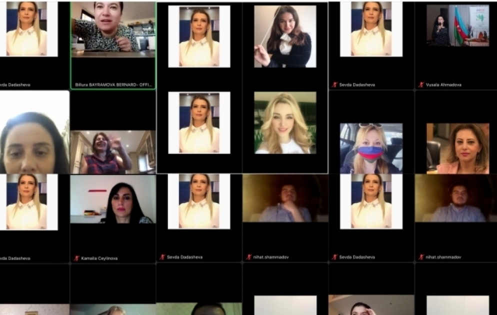 Avropada fəaliyyət göstərən “Azerbaijani Ladies Club” elmi vebinar keçirib VİDEO