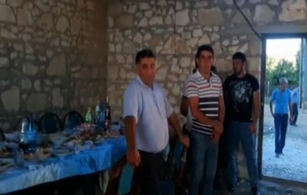 Şəmkirdə oğluna toy etmək istəyən şəxs həbs edilib VİDEO