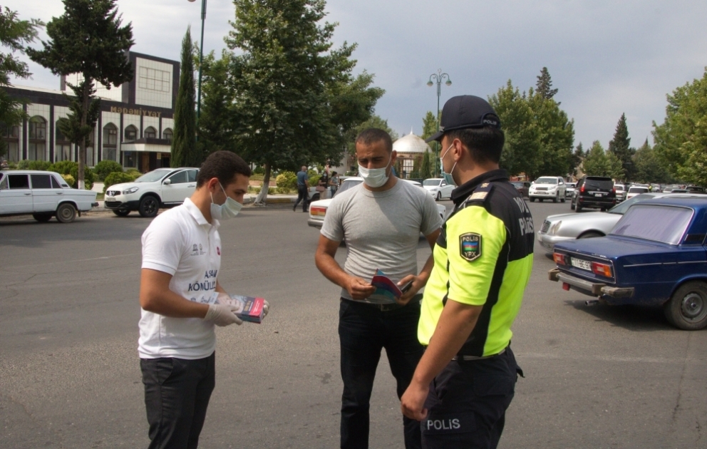Azərbaycan Polisi Günü münasibətilə “Polisə könüldən dəstək” sosial aksiyası təşkil olunub VİDEO