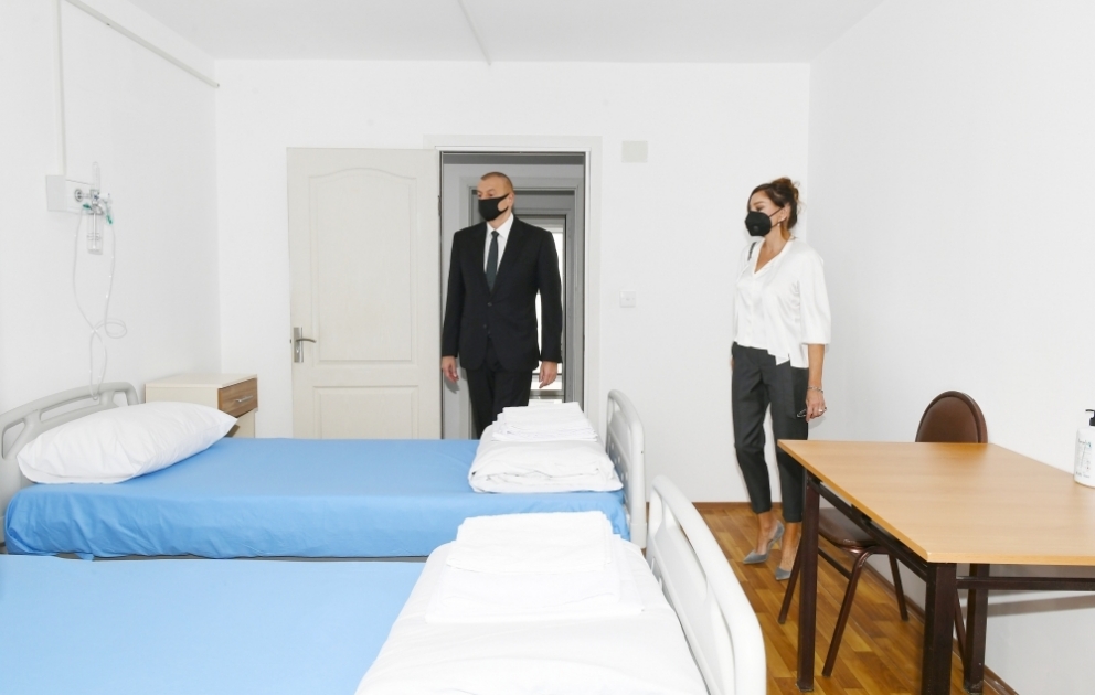 In Aserbaidschan weiteres modulares Krankenhaus im Stadtteil Khatai von Baku eröffnet VIDEO