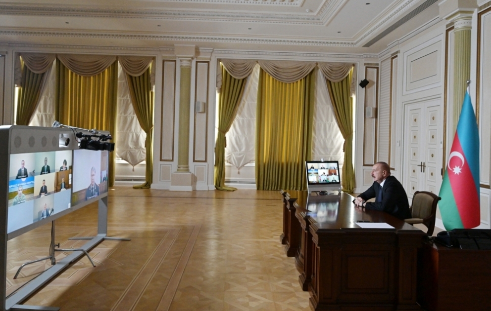 President Ilham Aliyev chaired meeting of Security Council VIDEO