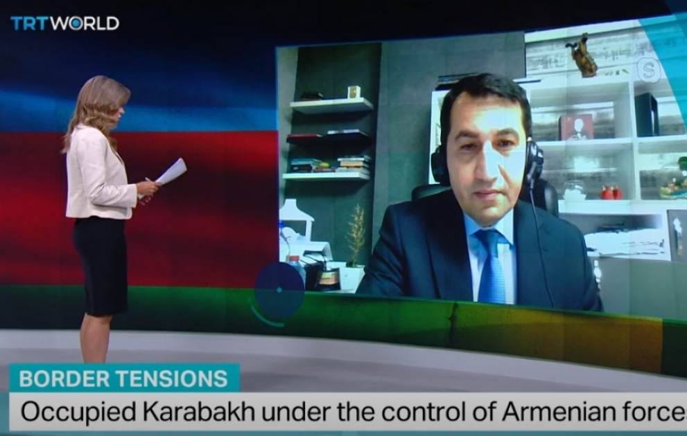 L’assistant du président azerbaïdjanais : L'impunité de l'Arménie la pousse vers de nouvelles aventures militaires et provocations VIDEO