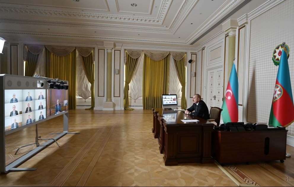President Ilham Aliyev chaired Cabinet meeting on results of socio-economic development in first quarter of 2020 and future tasks VIDEO