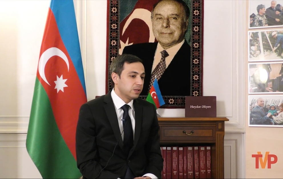 Azərbaycan səfiri İspaniyanın televiziya kanalına Ermənistanın ölkəmizə qarşı təxribatı ilə bağlı müsahibə verib VİDEO