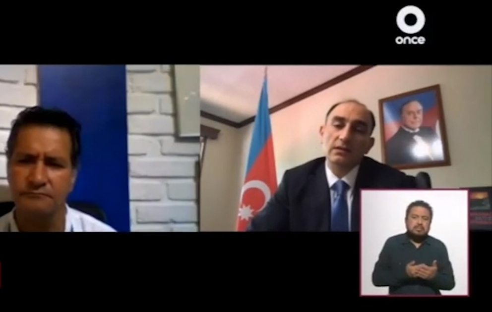 Meksikanın dövlət televiziyasında Ermənistanın son hərbi təxribatlarından danışılıb VİDEO