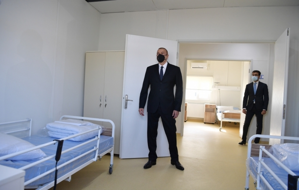 Goboustan : un hôpital modulaire destiné à accueillir des patients atteints du coronavirus ouvre ses portes VIDEO