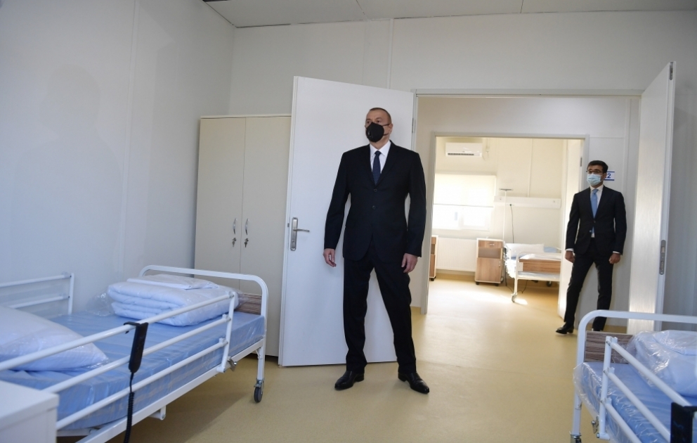 Ein weiteres modulares Krankenhaus in der Region Gobustan eröffnet VIDEO