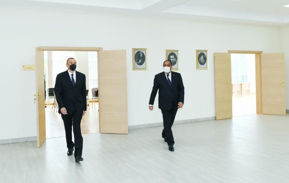 Balakən şəhər Uşaq İncəsənət Məktəbinin yeni binasının açılışı olub  YENİLƏNİB VİDEO