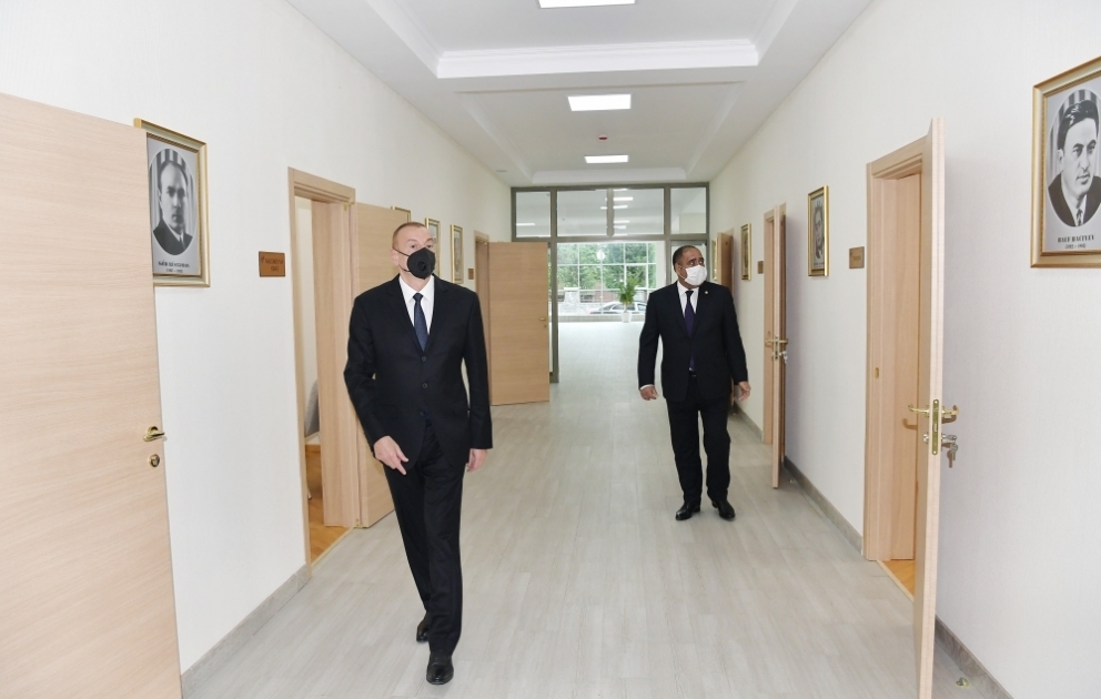 Le nouveau bâtiment de l’Ecole d’art pour enfants de Balaken ouvre ses portes VIDEO