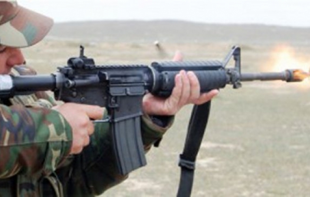 Ermənistan silahlı qüvvələrinin bölmələri iriçaplı pulemyotlardan istifadə etməklə atəşkəs rejimini 35 dəfə pozub VİDEO