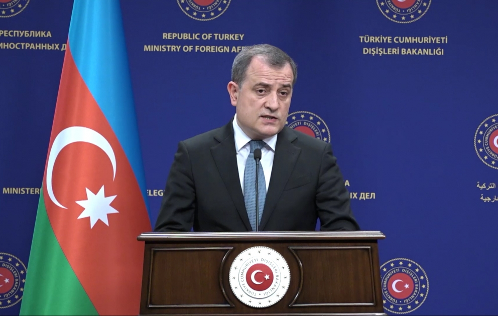 Ceyhun Bayramov: Bölgədə sülhün təmin edilməsinə əsas maneə Ermənistanın təcavüzkar siyasətidir VİDEO