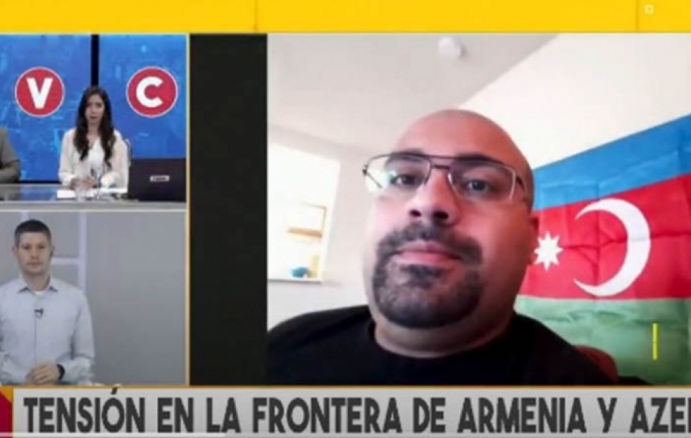 Argentina telekanalında Ermənistanın işğalçı siyasətindən bəhs olunub VİDEO