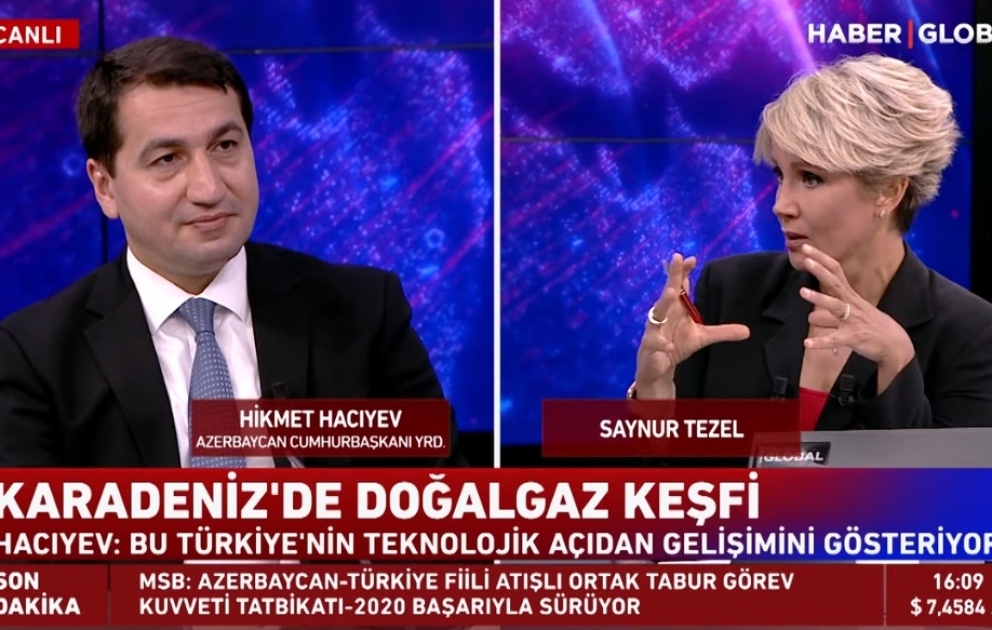 Hikmət Hacıyev: Azərbaycan və Türkiyə regionda çox gözəl inkişaf modeli yaradıblar YENİLƏNİB VİDEO