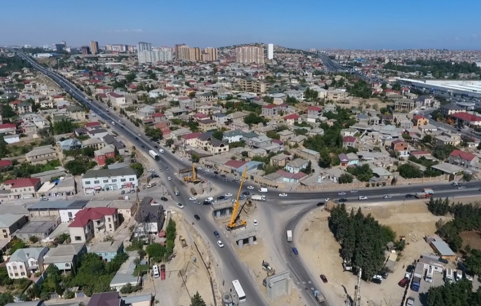“Sulutəpə dairəsi”ndə müxtəlif səviyyəli yol qovşağı inşa edilir VİDEO
