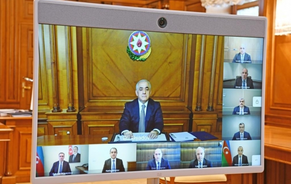 İqtisadi Şuranın ilk iclası keçirilib VİDEO