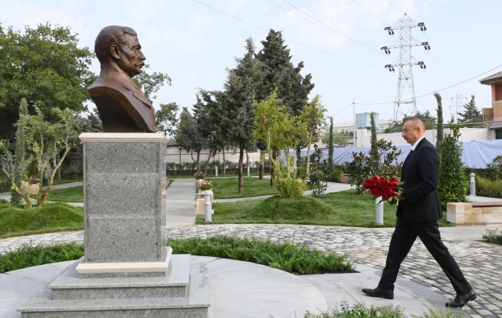 Le parc Moutouza Moukhtarov dans le bourg d’Emirdjan ouvre ses portes  Le président Ilham Aliyev participe à la cérémonie VIDEO