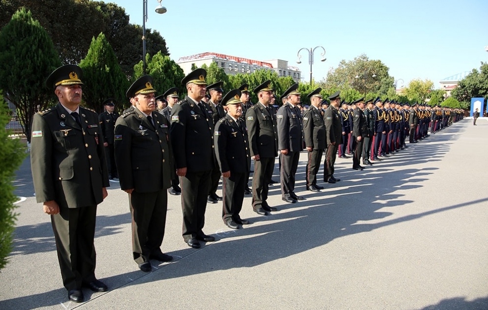 Bilik Günü münasibəti ilə Heydər Əliyev adına Hərbi Liseydə tədbir keçirilib VİDEO