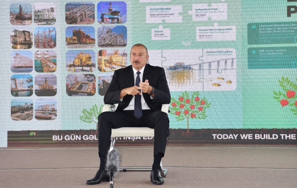 Prezident: Əgər biz vaxtilə müstəqil ölkə olsaydıq, Azərbaycan dünyanın ən zəngin ölkəsinə çevrilə bilərdi VİDEO