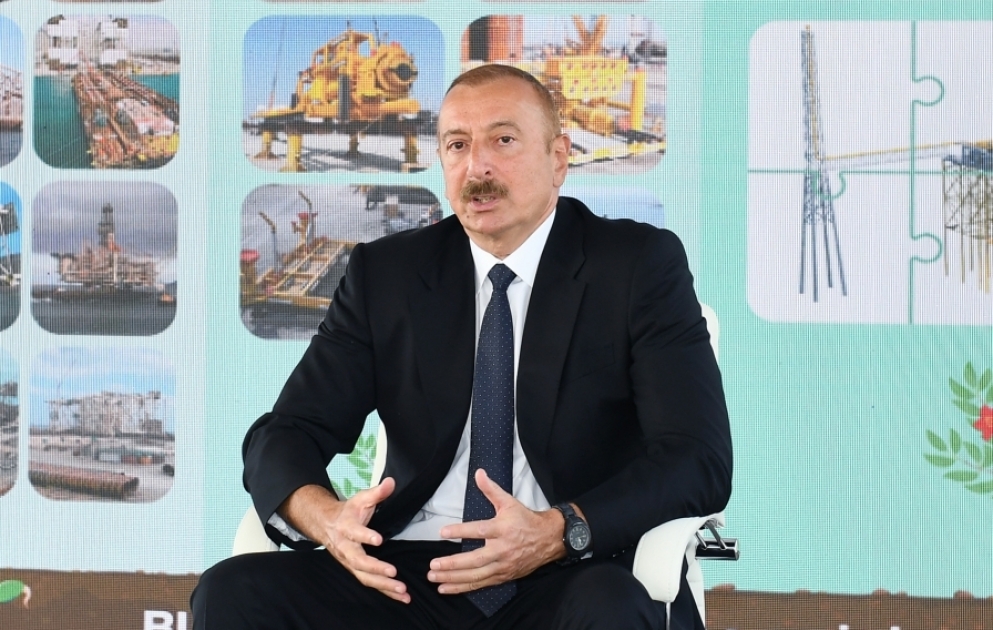 Prezident İlham Əliyev: Əgər ermənilər öz çirkin planlarından əl çəkməsələr, onlar üçün çox ağır nəticələr olacaq VİDEO