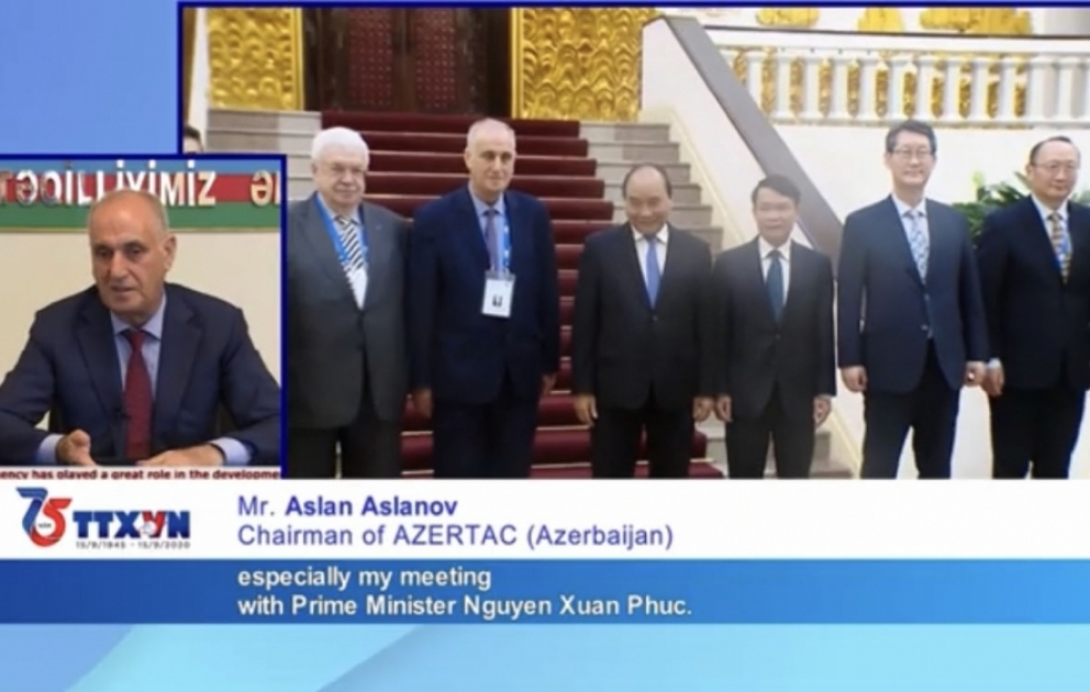АЗЕРТАДЖ и ВНА успешно сотрудничают как в двустороннем формате, так и в рамках международных медиа-организаций ВИДЕО