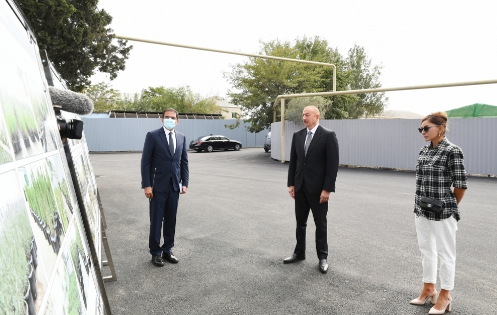 Prezident İlham Əliyev: Balaxanı kəndinin yeni dövrü başlayır VİDEO