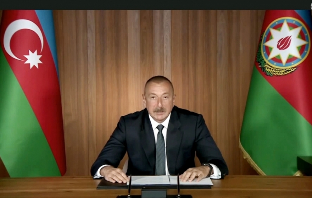 Prezident İlham Əliyev: Azərbaycanın ərazi bütövlüyü heç vaxt danışıqlar mövzusu olmayıb və olmayacaq VİDEO