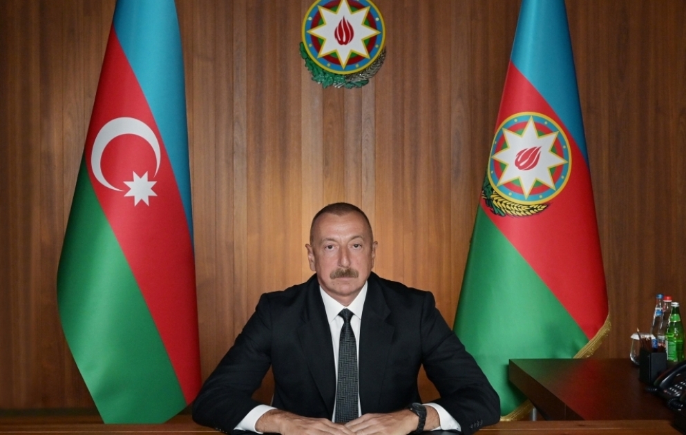 Prezident: Beynəlxalq sülh və təhlükəsizlik, pandemiyanın dünya dövlətlərinə təsiri ölkələr arasında həmrəylik tələb edir VİDEO