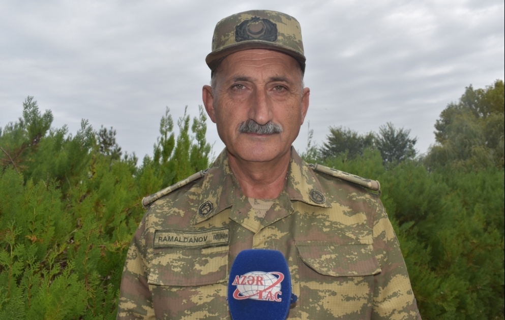 Polkovnik Şair Ramaldanov: Azərbaycan Ordusu qarşıya qoyulmuş tapşırığı uğurla yerinə yetirəcək VİDEO