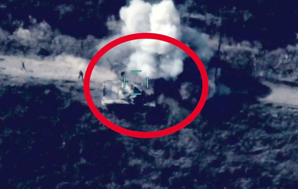 Уничтожено еще два танка вооруженных сил Армении ВИДЕО