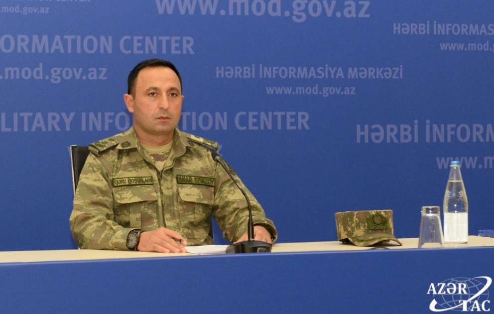 Anar Eyvazov: Düşmən sıxışdırılaraq geri çəkilməyə məcbur edilir VİDEO
