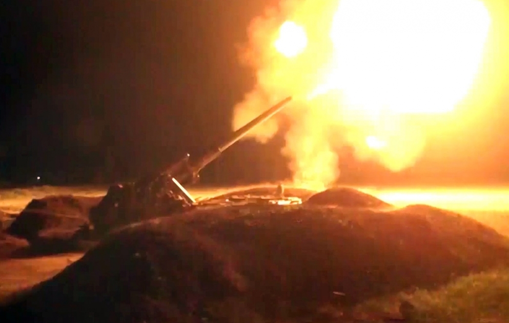 Напряженные бои продолжались всю ночь ВИДЕО