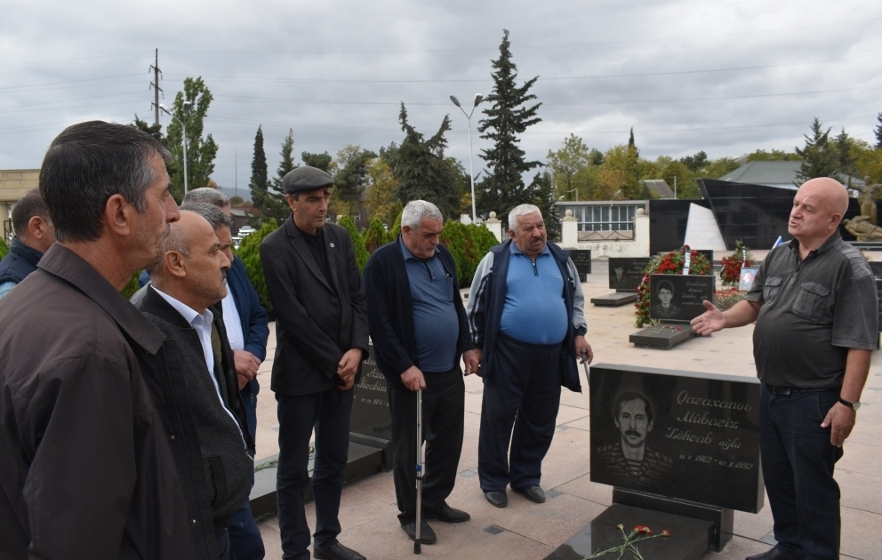Quba-Qusar batalyonunun veteran döyüşçüləri cəbhəyə könüllü yollanmaq üçün müraciət ediblər VİDEO