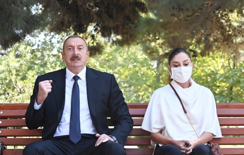 Azərbaycan Prezidenti: Erməni xalqı əgər sülh şəraitində yaşamaq istəyirsə, öz hakimiyyətini məsuliyyətə cəlb etsin VİDEO
