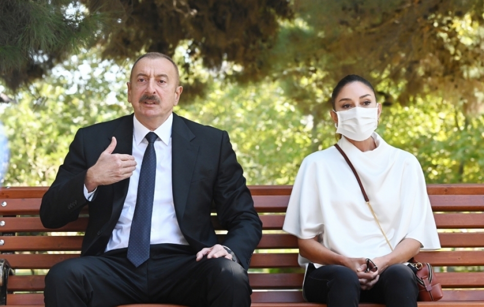 Prezident İlham Əliyev: Azərbaycan xalqı öz qəhrəman övladları ilə qürur duyur VİDEO