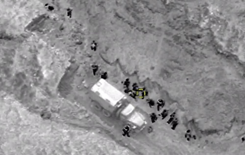 Verteidigungsministerium veröffentlicht Videomaterial über Verluste an Menschen und Material des Feindes VIDEO