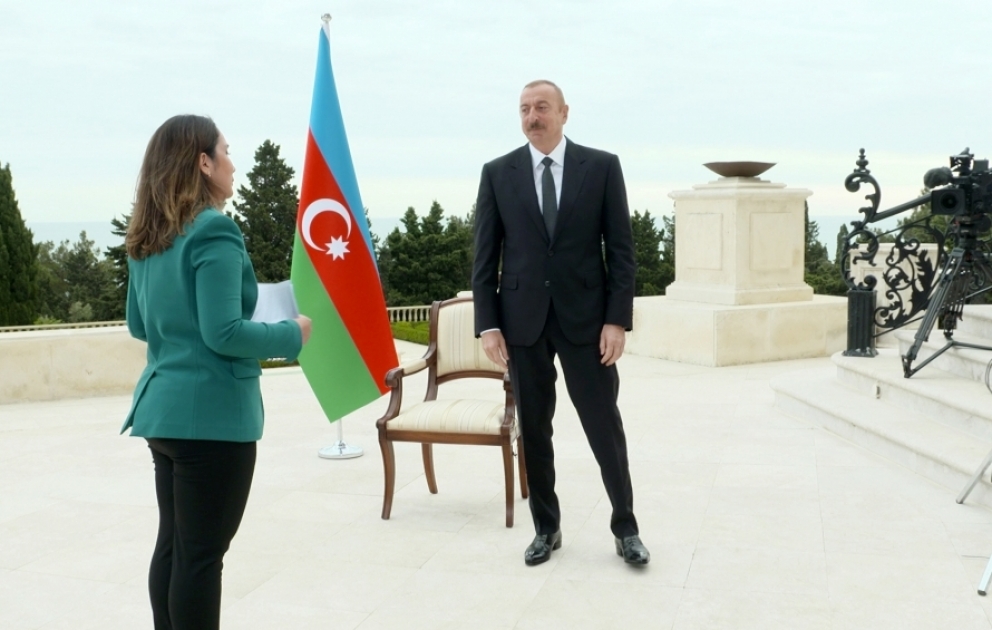 Prezident İlham Əliyev “Əl-Cəzirə” televiziya kanalına müsahibə verib VİDEO