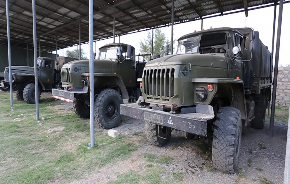 Ermənistan ordusunun daha bir neçə hərbi texnikası ələ keçirilib VİDEO