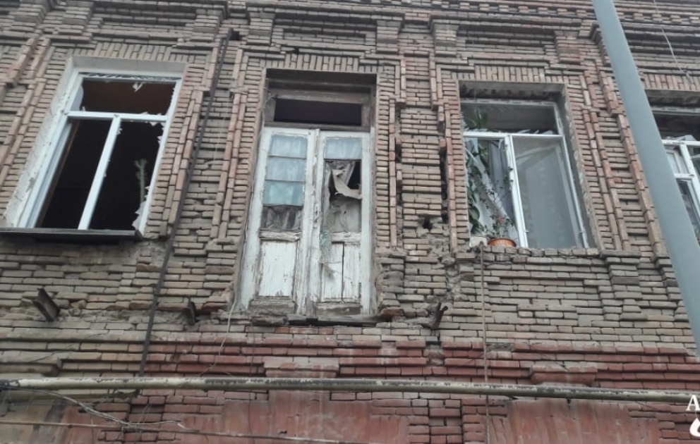 AZERTAC highlights videos and photos of damages caused to civilians, infrastructure and historical buildings as a result of Armenia’s shelling of Ganja city VIDEO