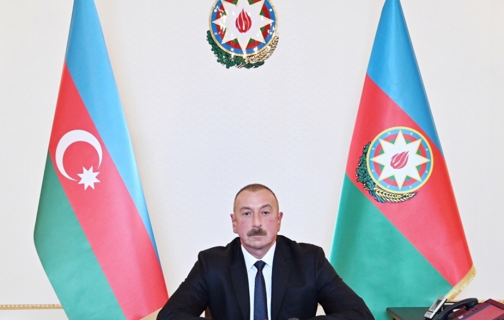 Azərbaycan Prezidenti İlham Əliyev xalqa müraciət edib YENİLƏNİB  VİDEO ​