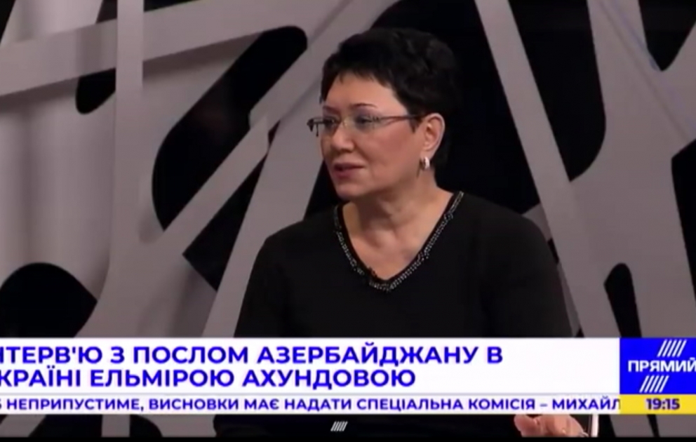Посол заявил на известном украинском телеканале: Конечная цель Азербайджана - освободить все оккупированные территории ВИДЕО