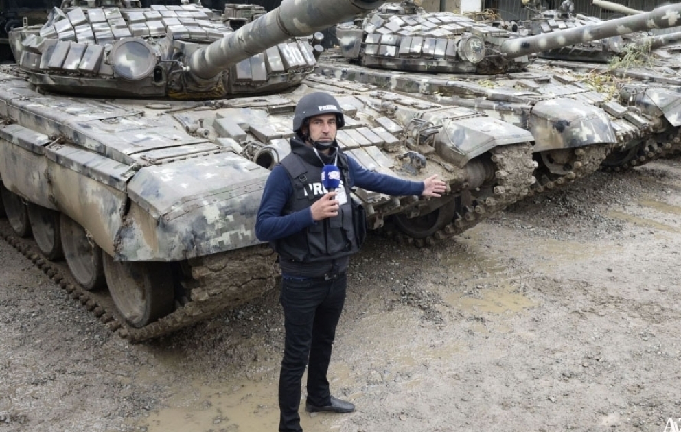 Ermənistan ordusunun atıb qaçdığı silah-sursat, döyüş və avtomobil texnikaları FOTO VİDEO
