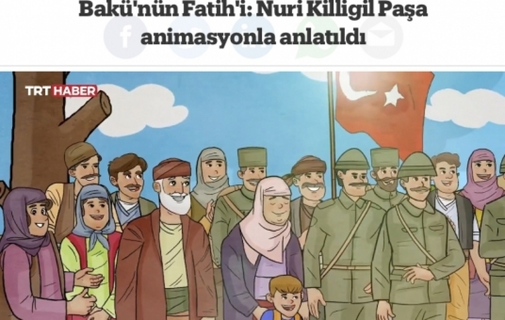 Qafqaz İslam Ordusunun komandanı Nuru paşanın həyatından bəhs edən animasiya filmi hazırlanıb VİDEO