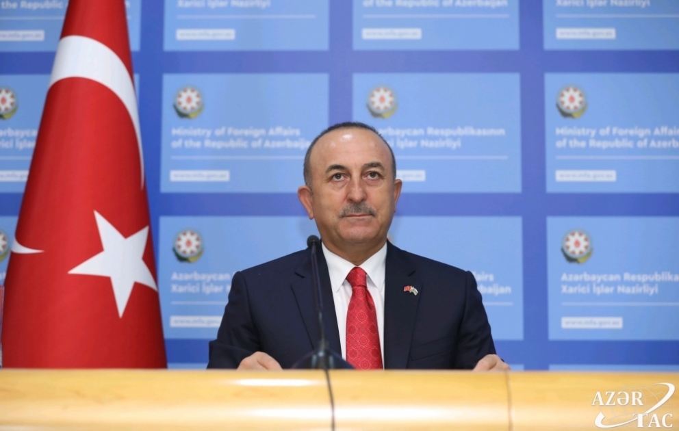 Mövlud Çavuşoğlu: Bakıya Azərbaycana dəstək olmaq üçün gəlmişəm, hər zaman onun yanında olacağıq VİDEO ​