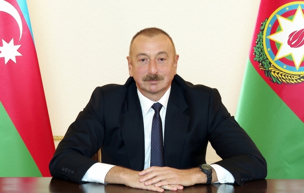 Aserbaidschans Präsident Ilham Aliyev appellierte an aserbaidschanische Bevölkerung VIDEO