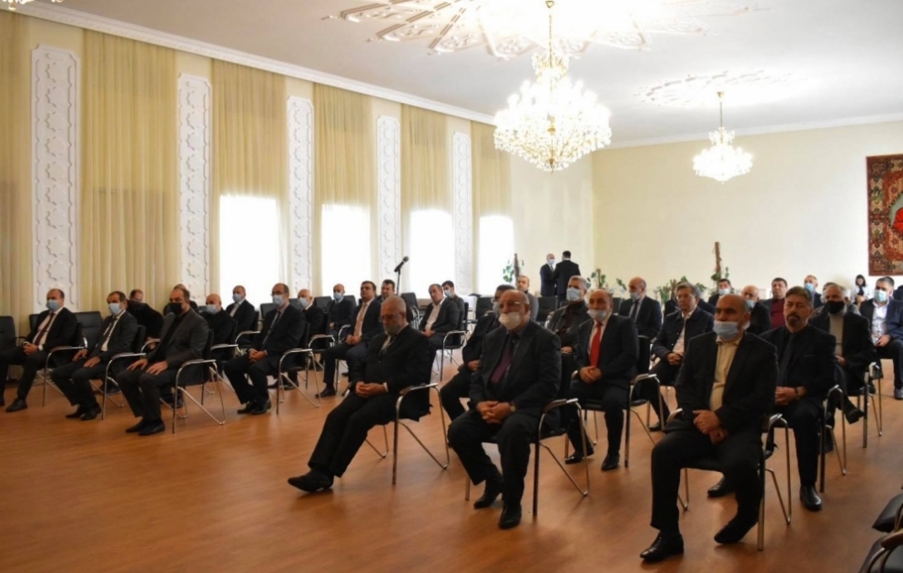Ukraynada yaşayan azərbaycanlılar Prezident İlham Əliyevə dəstək müraciəti qəbul ediblər VİDEO