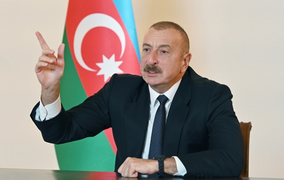 Azərbaycan Prezidenti: İşğalçıya bəlkə də sonuncu dəfə şans veririk ki, çıxın bizim torpaqlarımızdan VİDEO