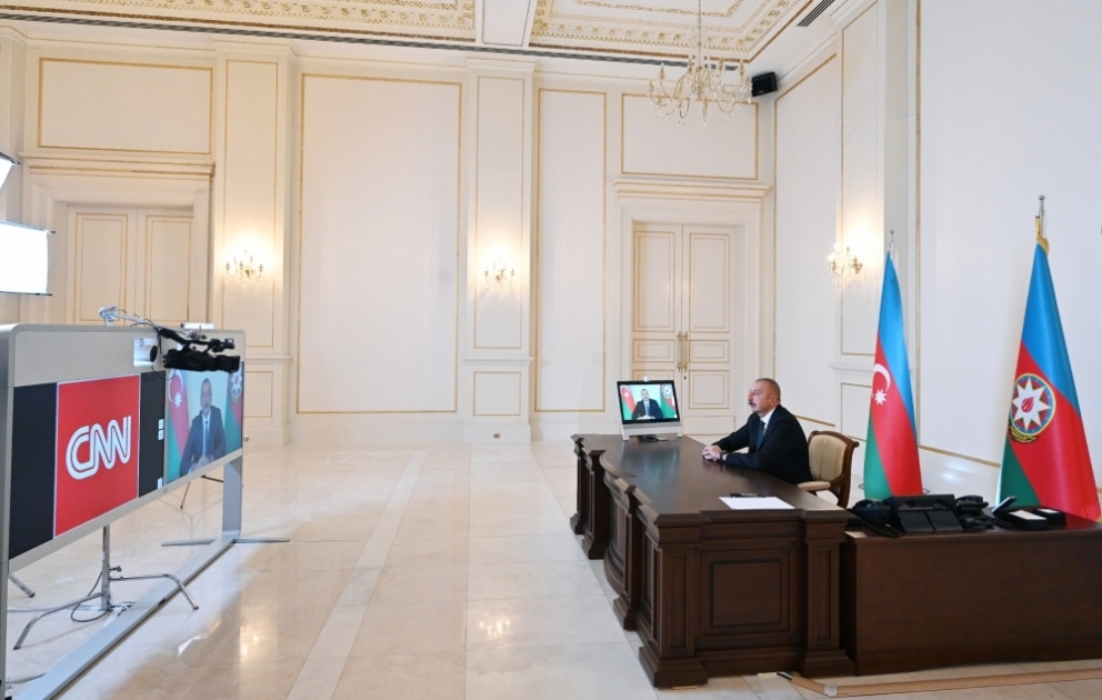 CNN International TV channel’s “Connect the World” program broadcast interview with President Ilham Aliyev VIDEO
