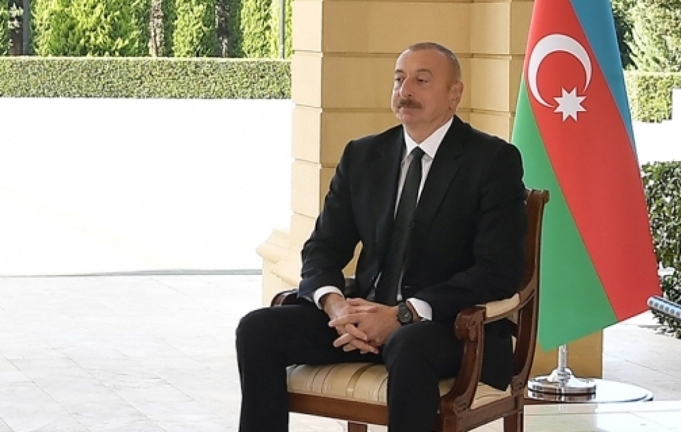 Azərbaycan Prezidenti: Dünən itirilmiş qurbanlarımızın qisasını biz döyüş meydanında aldıq VİDEO